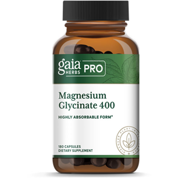 Magnesium Glycinate 400 180 caps by Gaia Herbs Pro