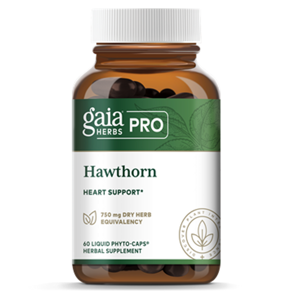 Hawthorn 60 liquid-phyto-caps by Gaia Herbs Pro