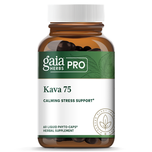 Kava 75 60 lvcaps by Gaia Herbs