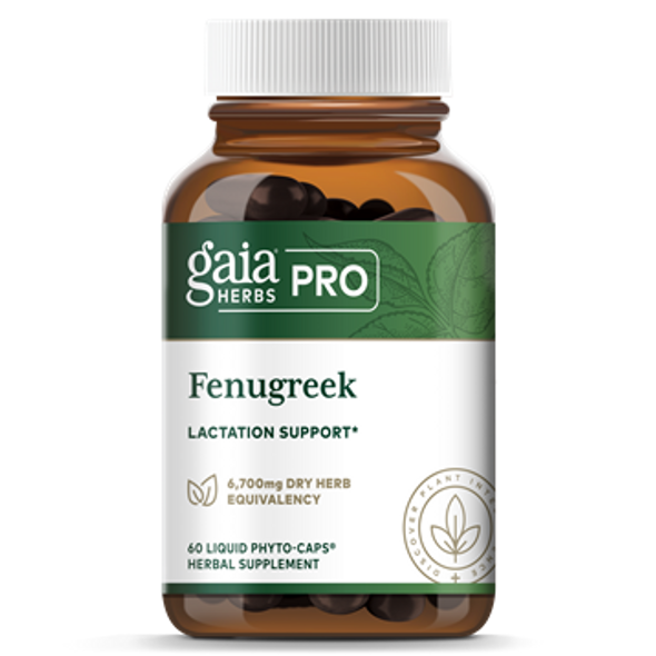 Fenugreek 60 liquid phyto-caps by Gaia Herbs Pro