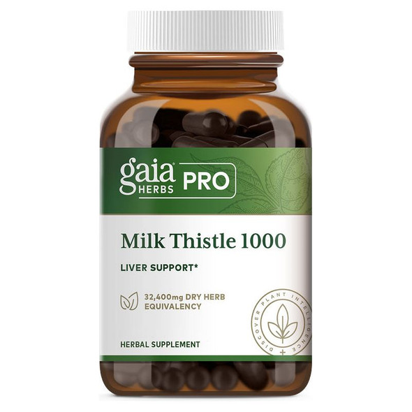 Milk Thistle 1000 120 caps by Gaia Herbs Professional Solutions