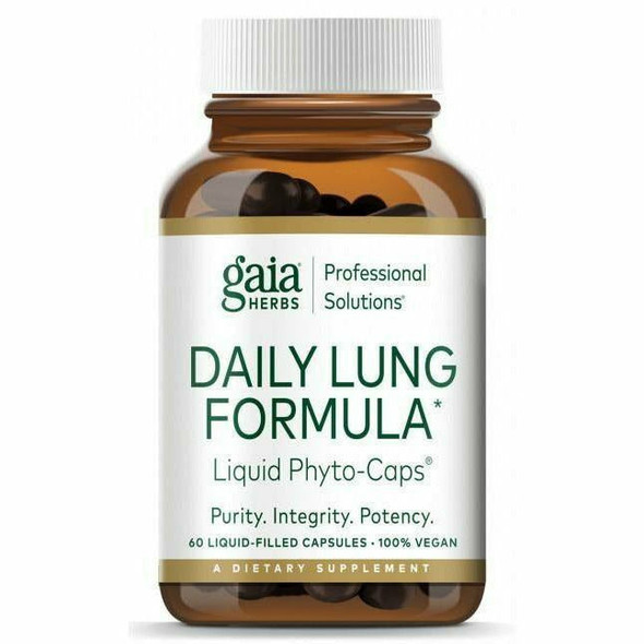 Daily Lung Formula 60 liquid phyto-caps by Gaia Herbs Pro