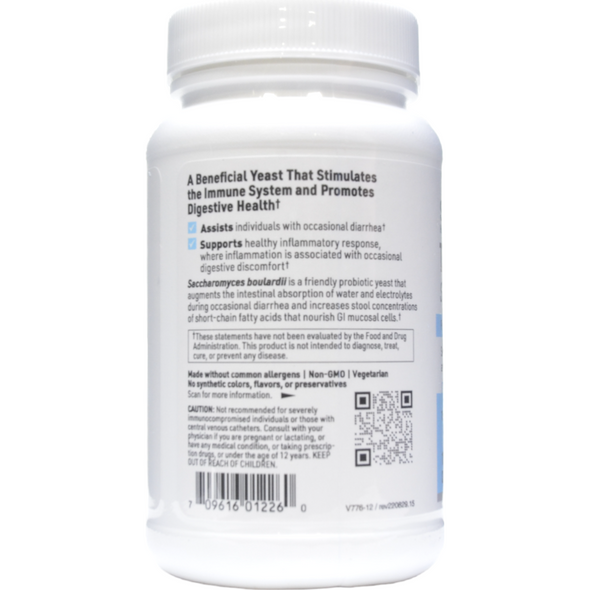 Ther-Biotic Saccharomyces Boulardii by Klaire Labs - 120 Capsules