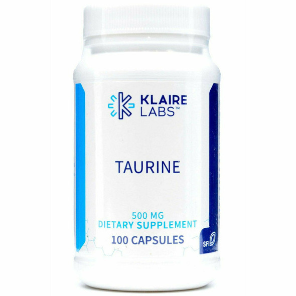 Taurine 500 mg 100 vcaps by Klaire Labs