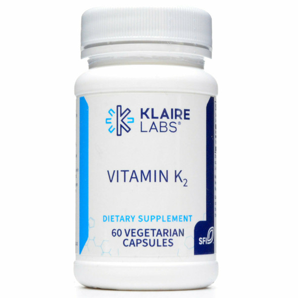 Vitamin K2 50 mcg 60 caps By Klaire Labs