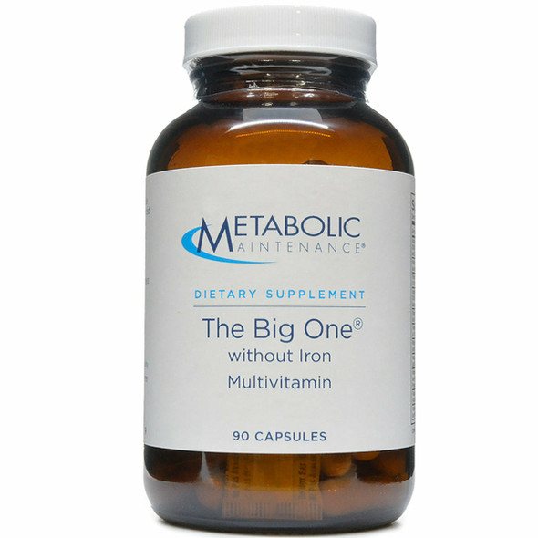 The Big One without Iron 90 vcaps by Metabolic Maintenance