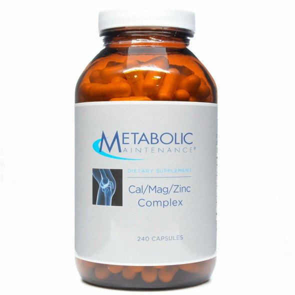 Cal/Mag/Zinc Complex 240 caps by Metabolic Maintenance