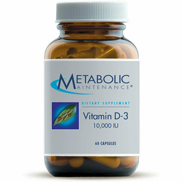 Vitamin D3 10000 IU 60 vcaps by Metabolic Maintenance