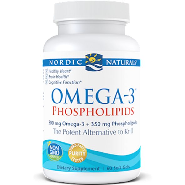 Omega-3 Phospholipids 60 softgels By Nordic Naturals