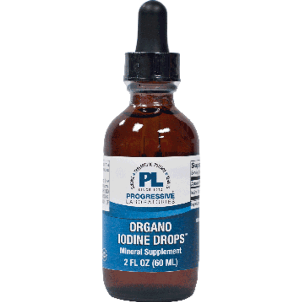 Organo Iodine Drops 2 oz by Progressive Labs