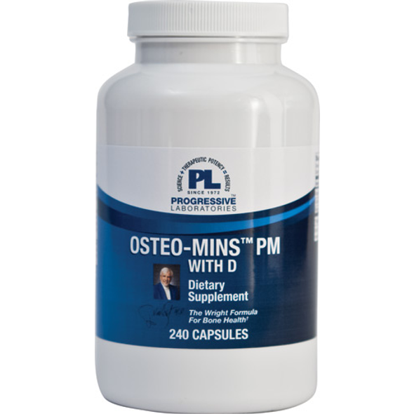 Osteo-Mins PM with D 240 caps by Progressive Labs