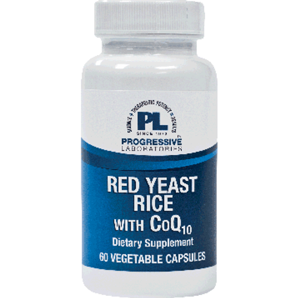 Red Yeast Rice with CoQ10 60 vcaps by Progressive Labs