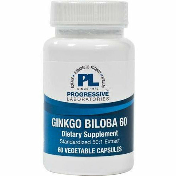 Ginkgo Biloba 60 - 60 vcaps by Progressive Labs