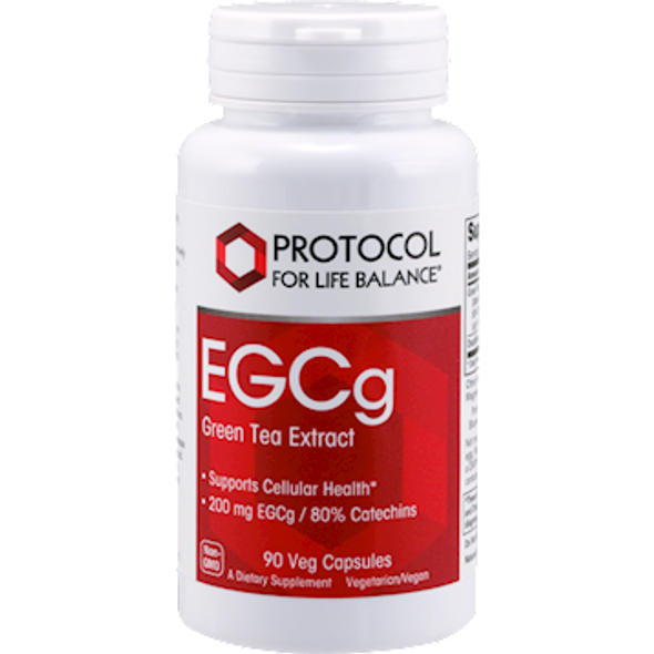 EGCg Green Tea Extract 90 vcaps by Protocol For Life Balance