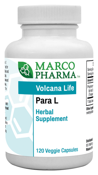 PARA-L by Volcana Life Marco Pharma 120 Capsules PARA-L by Volcana Life Marco Pharma 120 Capsules