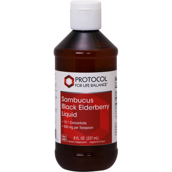 Sambucus Black Elderberry 8 fl oz by Protocol For Life Balance