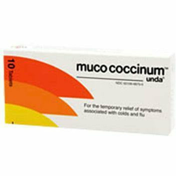 Muco Coccinum 10 tabs by Unda