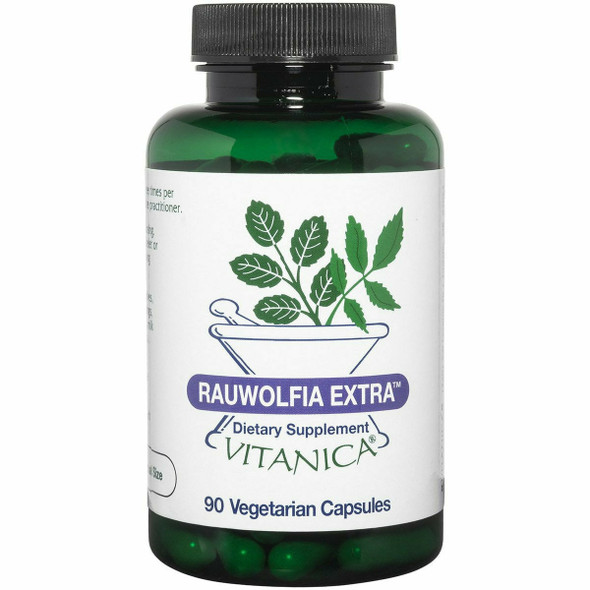 Rauwolfia Extra by Vitanica - 180 Vegetarian Capsules