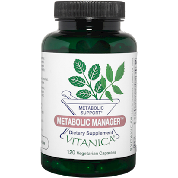 Metabolic Manager 120 vcaps by Vitanica