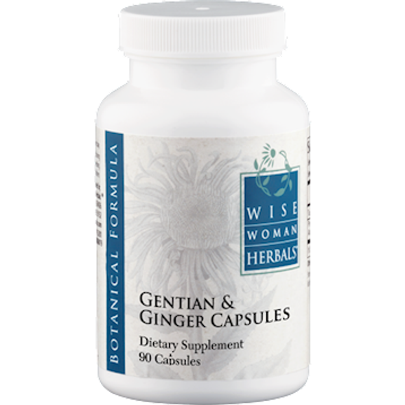 Gentian & Ginger Capsules 90 caps by Wise Woman Herbals