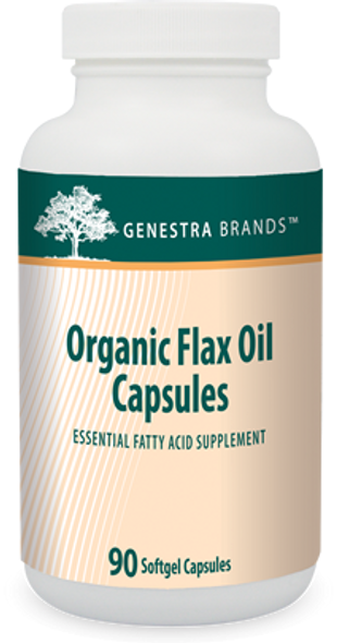 Organic Flax Oil Capsules - 90 Capsules By Genestra Brands