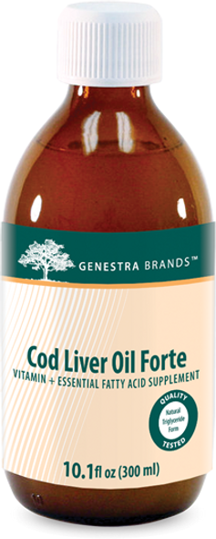 Cod Liver Oil Forte 10.1 fl oz (300 ml) - By Genestra Brands