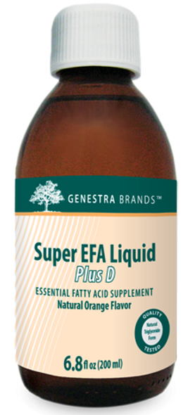 Super EFA Liquid Plus D - 6.8 fl oz By Genestra Brands