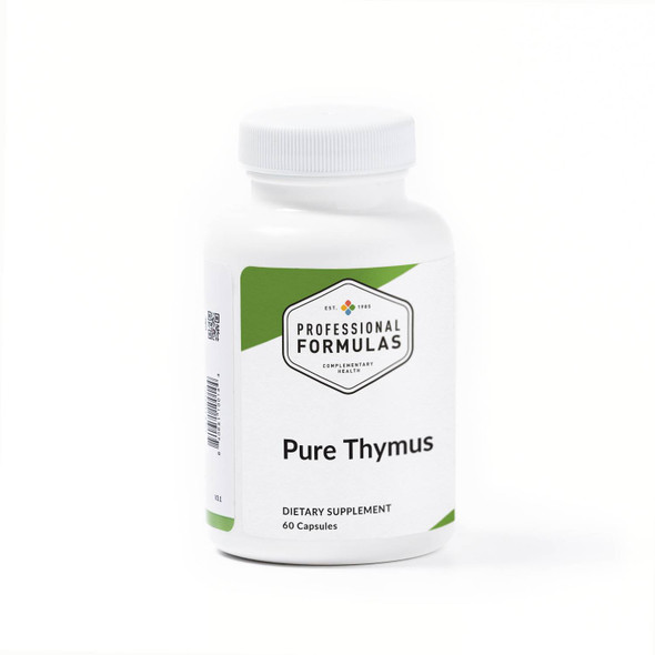 Pure Thymus 60 Capsules By Professional Complementary Health Formulas Pure Thymus 60 Capsules By Professional Complementary Health Formulas