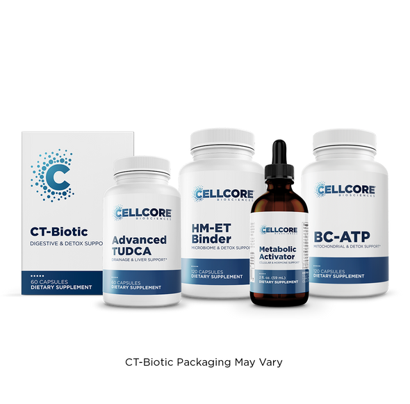 Comprehensive Protocol Phase 4B: Systemic Detox by CellCore Biosciences Detox Support*, Drainage Support*, Gut Terrain Support*