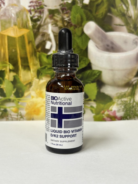 LIQUID BIO VITAMIN D/K2 SUPPORT By Bio Active Nutritional LIQUID BIO VITAMIN D/K2 SUPPORT By Bio Active Nutritional