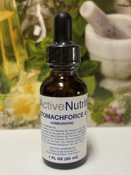 STOMACHFORCE A (AMOEBATOX) By Bio Active Nutritional