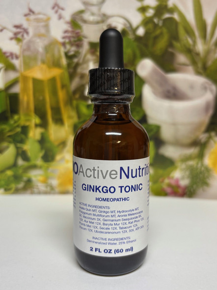 GINKGO TONIC (2 OZ.) By Bio Active Nutritional GINKGO TONIC (2 OZ.) By Bio Active Nutritional