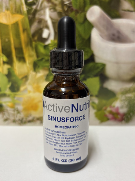SINUSFORCE (SINUFORCE) By Bio Active Nutritional SINUSFORCE (SINUFORCE) By Bio Active Nutritional