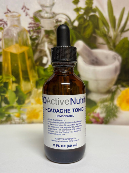 HEADACHE TONIC (2 OZ.) By Bio Active Nutritional HEADACHE TONIC (2 OZ.) By Bio Active Nutritional
