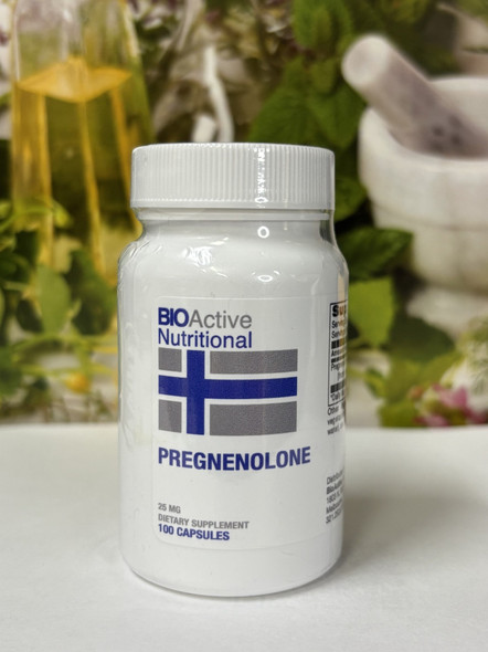 PREGNENOLONE 25 MG (100 CAP) By Bio Active Nutritional PREGNENOLONE 25 MG (100 CAP) By Bio Active Nutritional