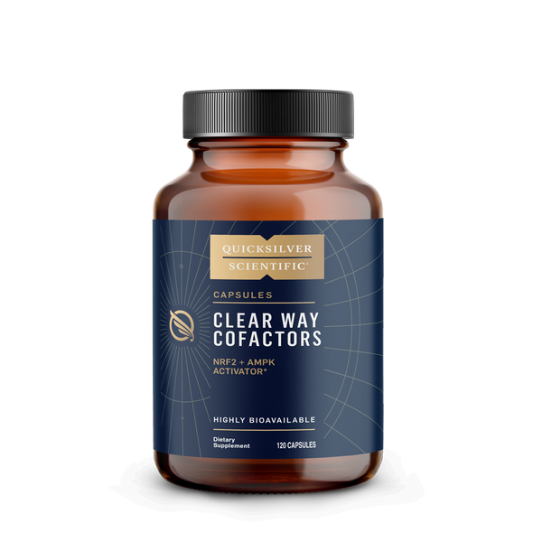 Clear Way Cofactors® 120 capsules 75 Capsules By Quick Silver From Clinical Nutrition Centers Clear Way Cofactors® 120 capsules 75 Capsules By Quick Silver From Clinical Nutrition Centers