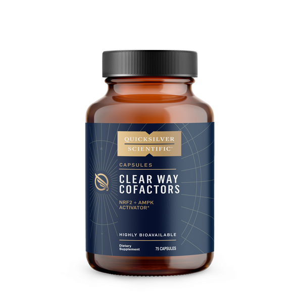Clear Way Cofactors® 75 Capsules 120 Capsules By Quick Silver From Clinical Nutrition Centers Clear Way Cofactors® 75 Capsules 120 Capsules By Quick Silver From Clinical Nutrition Centers