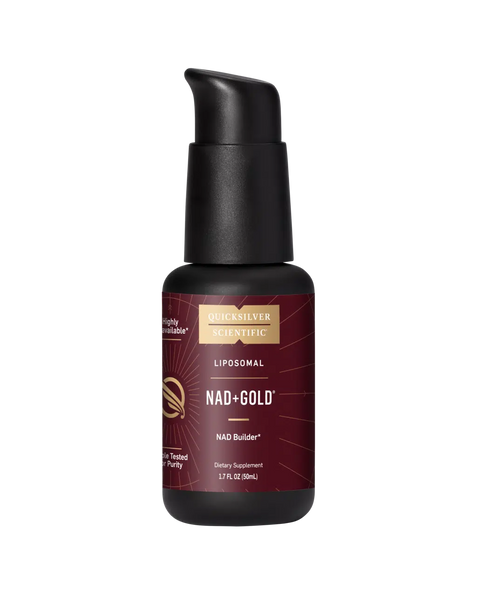 NAD+ Gold® 30mL NET WT 1.0 FL OZ (30mL) By Quick Silver From Clinical Nutrition Centers