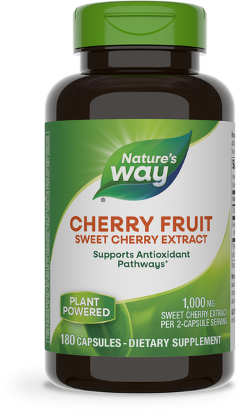 Cherry Fruit Sweet Cherry Extract - 180 capsules By Nature's Way