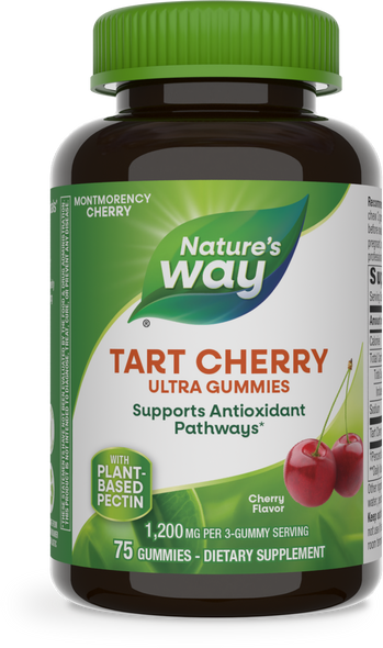 Tart Cherry Ultra Gummies - 75 gummies / Cherry By Nature's Way