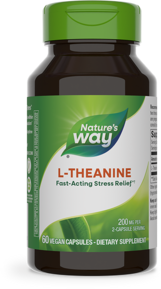 L-Theanine - 60 capsules By Nature's Way