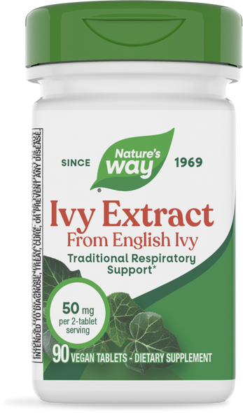Ivy Extract From English Ivy - 90 tablets By Nature's Way
