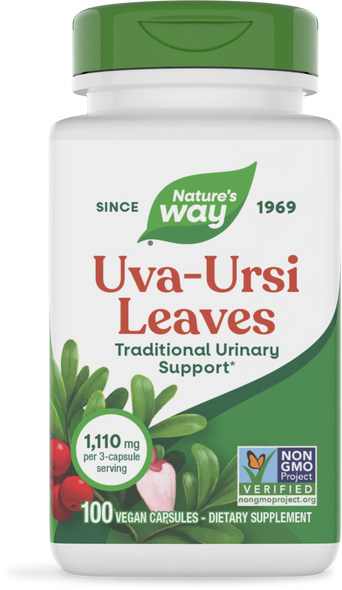 Uva Ursi Leaves - 100 capsules By Nature's Way