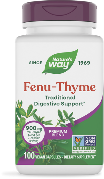 Fenu-Thyme Premium Blend - 100 capsules By Nature's Way