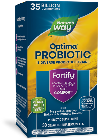 Fortify® Optima® 35 Billion Probiotic - 30 capsules By Nature's Way