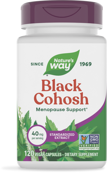 Black Cohosh - 120 capsules By Nature's Way