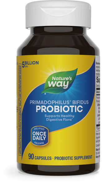 Primadophilus® Bifidus Probiotic - 90 capsules By Nature's Way