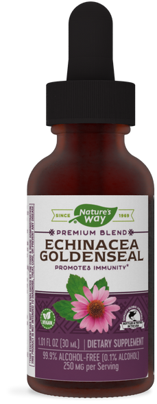 Echinacea Goldenseal Drops - 1 fl oz (30 ml) By Nature's Way