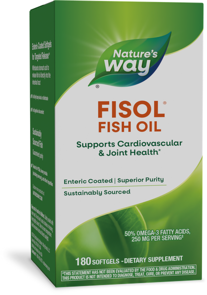 Fisol® Fish Oil - 180 softgels By Nature's Way
