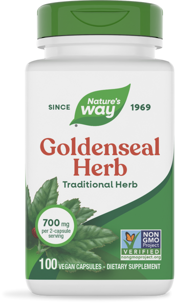 Goldenseal Herb - 100 capsules By Nature's Way